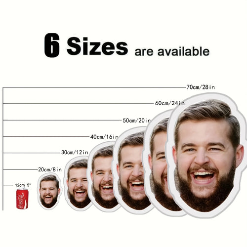 1 customized giant photo pillow, personalized pet plush cushion, unique double-sided printing, essential for living room
