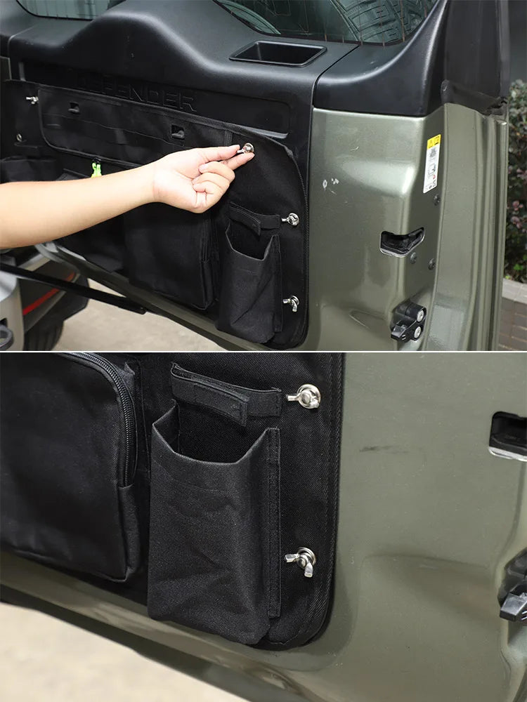 For Land Rover Defender 90 110 2020-2025 Car Tailgate Luggage Storage Bag Tool Storage Bag Car Accessories
