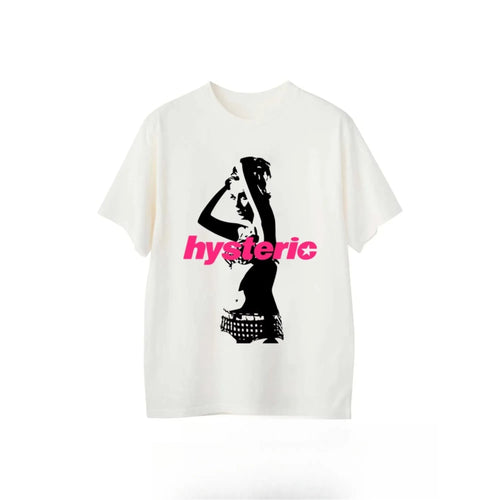 2025 Summer  New High Quality HYSTERIC Printed Graphic T-shirts Men and Women Short Sleeved High Quality T-shirts Street Wear