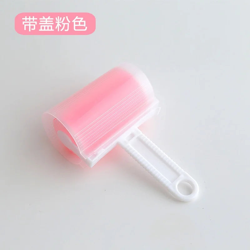 1pc Hot Remover Washable Brush Fluff Cleaner Sticky Picker Lint Roller Carpet Dust Pet Hair Clothes Reusable Home Essential Tool
