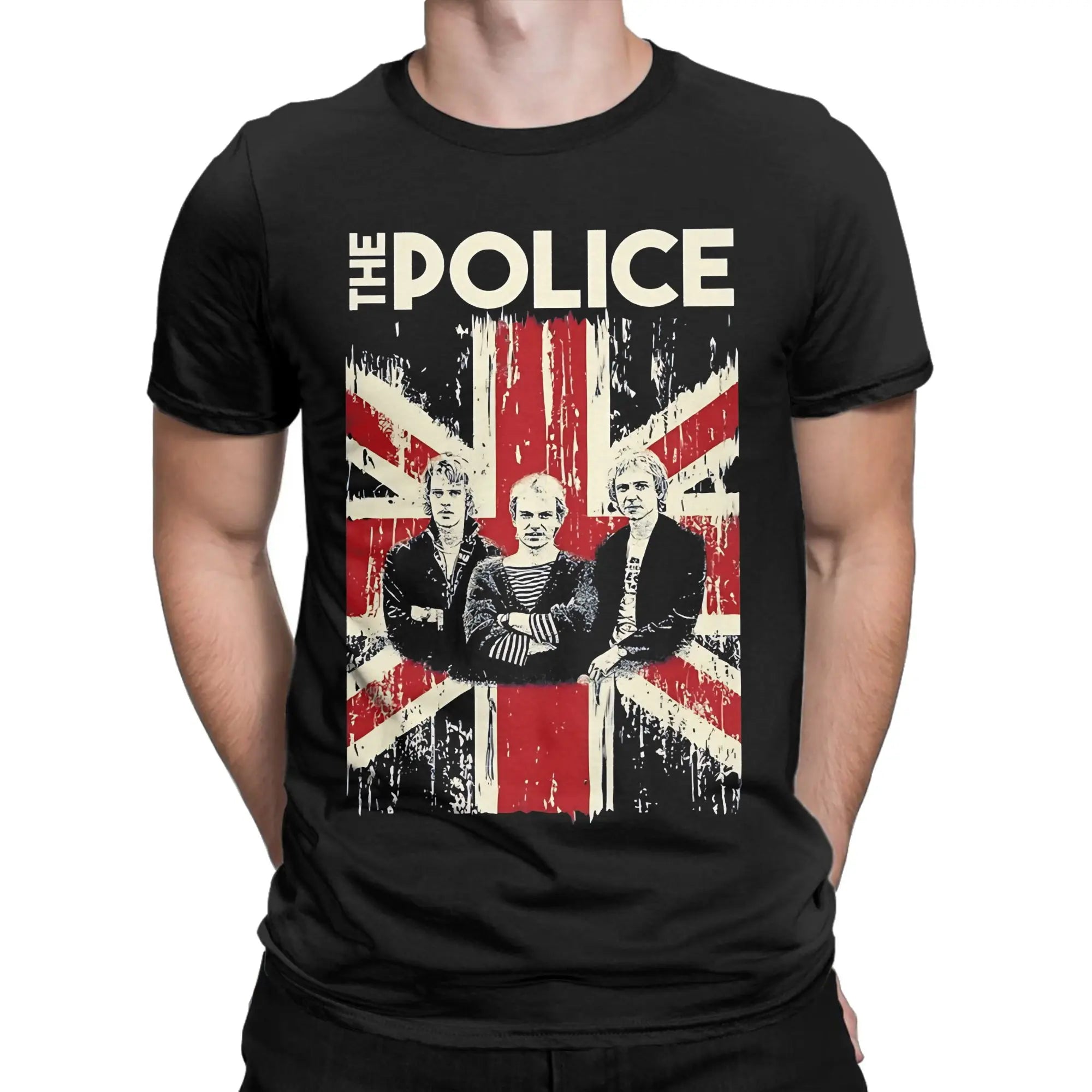 The Police rock band Tee Shirt for Men Women Graphic T Shirts  Cotton Clothing