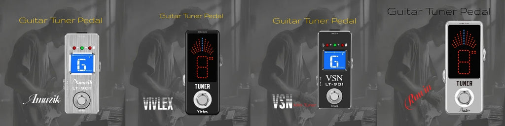 VIVLEX Guitar Pedals Beat Loop Drum Beat Looper Foot Switch Dual Machine 40 Types Drums Rhythm 50mins Looping Time One-Man Band