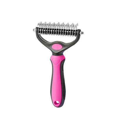 A Pet Double-sided Knot Comb Dog Comb Dog Comb Cat Beauty Hair Removal Cat Comb Pet Supplies