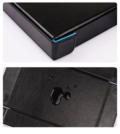 Magnetic Dice Cutlery Organization Storage Tray Pu Leather Box Fur Foldable for Games Case Rectangle Board Game Food Trays