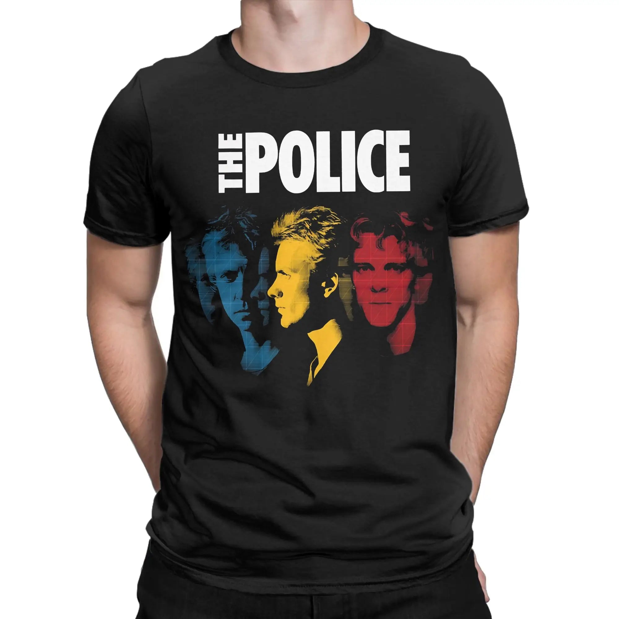 The Police rock band Tee Shirt for Men Women Graphic T Shirts  Cotton Clothing